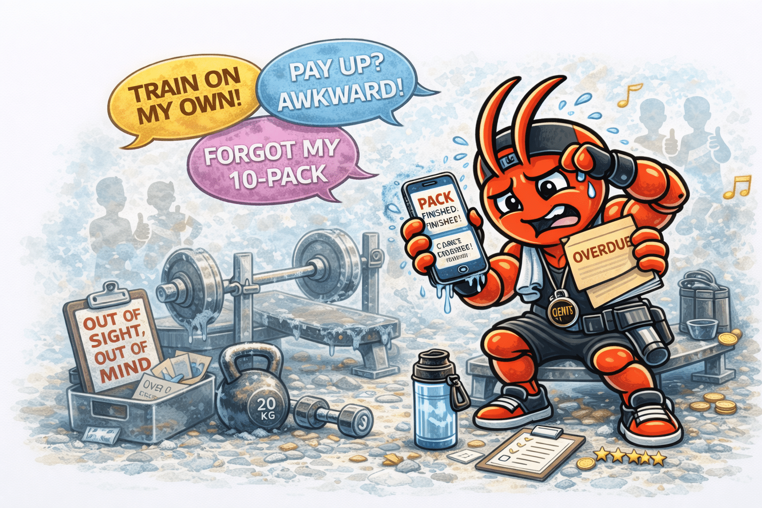 AI agents for Melbourne personal trainers - Clients Drift Away When Packs Run Out