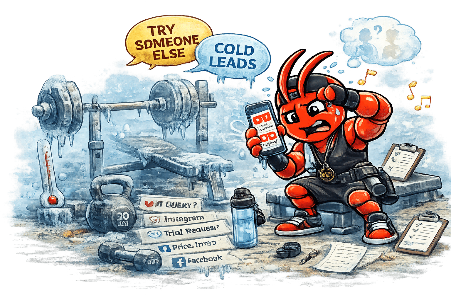 AI agents for Melbourne personal trainers - New Leads Go Cold While You're Training