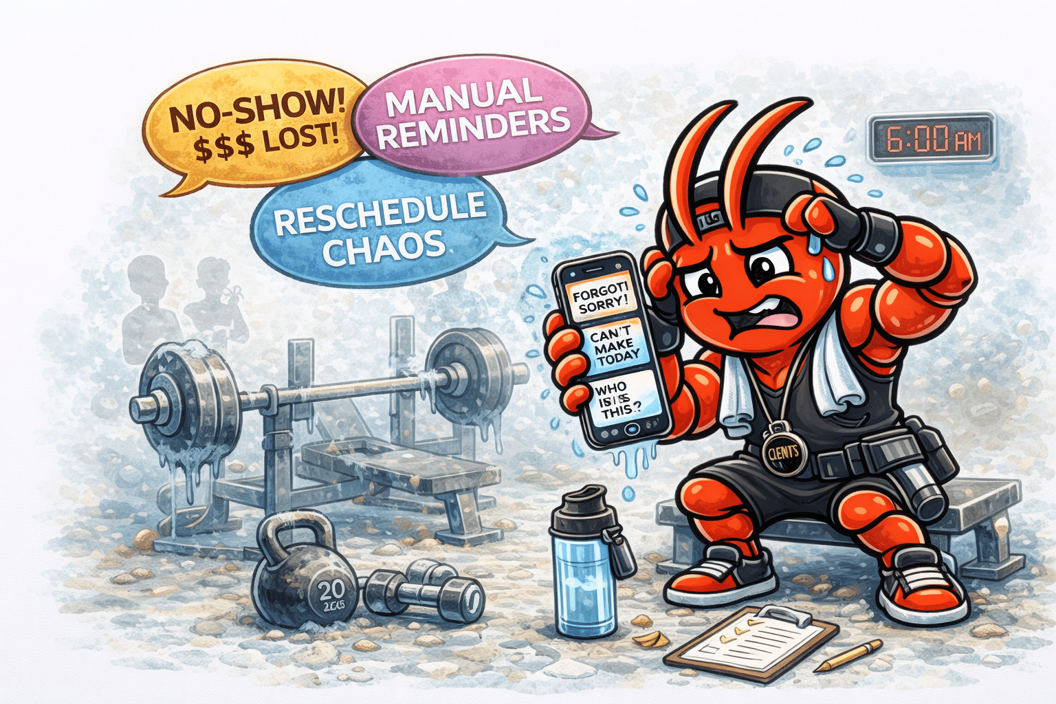 AI agents for Melbourne personal trainers - No-Shows and Forgotten Sessions Kill Your Schedule