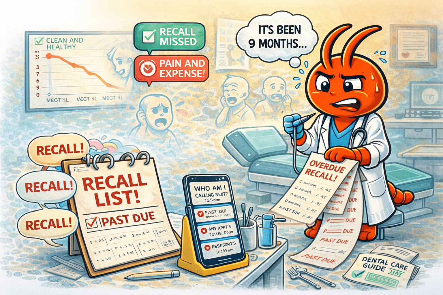 AI agents for Melbourne dental clinics - Recalls Slip and Patients Only Return When There's Pain